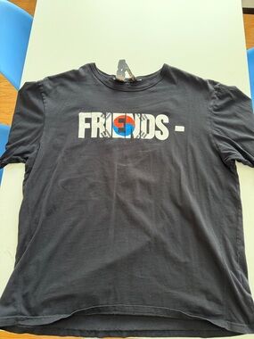 VLONE Friends Graphic Tee - Black